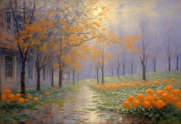 Florales 96, c.2024 (óleo sobre lienzo)