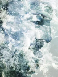 El rostro del dios del océano