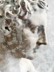 Perfil de mármol envejecido