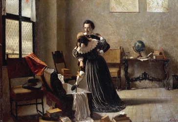 La fuga, por Angelo Morbelli (1853-1919)
