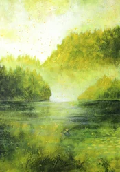 El río Misty Green