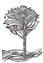 Diseño de árbol intrincado