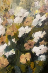 Flores de jardín pintadas