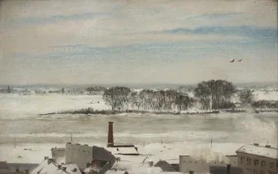 Vista desde las ventanas del invernadero