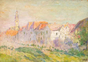 Una vista de Verre, Zeeland, c.1906