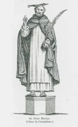 San Pedro Mártir (litografía)