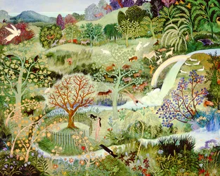 Una manzana al día, 2005 (acrílico)
