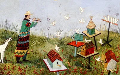 BirdPiper, 2001 (acrílico)