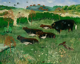 Los bichos hacen pilates, 2011 (acrílico)