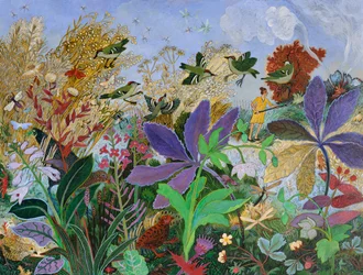 Burning Off, 2014 (acrílico)