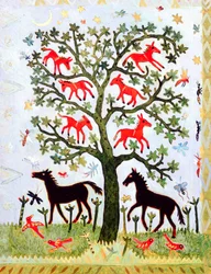 Árbol de Gambia, 2005 (acrílico)