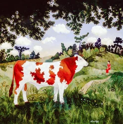 Vive y deja vivir, 2002 (acrílico)