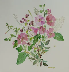 Naturaleza muerta flores 3 , 2021 (pintura)