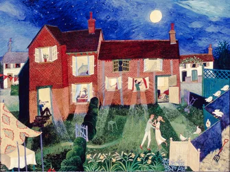 Boda de verano, 2000 (acrílico)