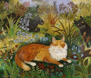 The Cats Commission, 2017 (acrílico)