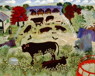 Quién cuenta, 2000 (acrílico)