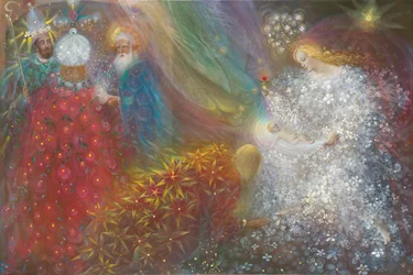 Nace un niño, 2013 (óleo sobre lino belga)