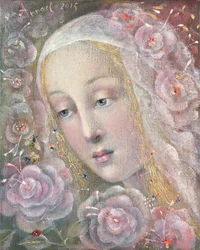 Besos del viento, 2015 (óleo sobre lino belga)