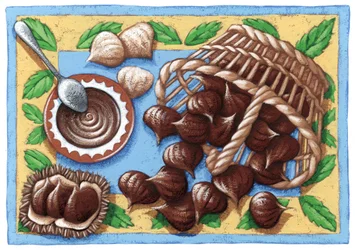 Puré de castañas