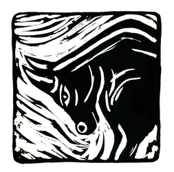 Horóscopo (Tauro), 2017 (impresión en lino)