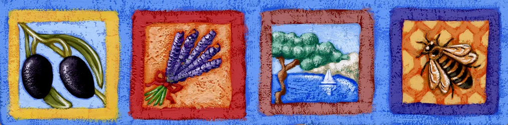Provenza (detalle 2), 2015 (gouache)