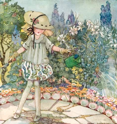 Señora Mary, bastante contraria, ¿Cómo crece tu jardín?