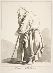 Una pobre anciana, 1742