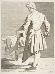 Vendedor ambulante de vinagre, 1738