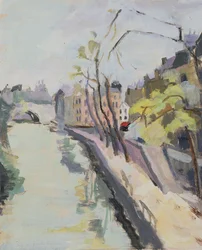 Quai des Grands Augustins, París, 1961