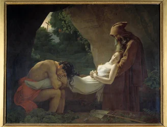 Atala en la tumba o funeral de Atala