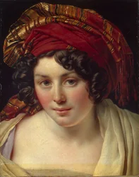 Cabeza de una Mujer con Turbante, ca. 1820
