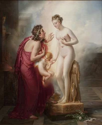 Pigmalión y Galatea, antes de 1819