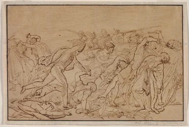 Estudio para La revuelta de El Cairo