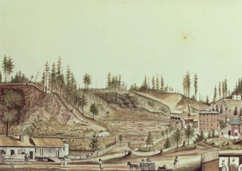 Ballston Spring, Nueva York, 1807