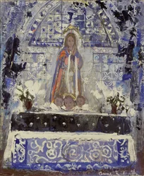 Altar a la Virgen