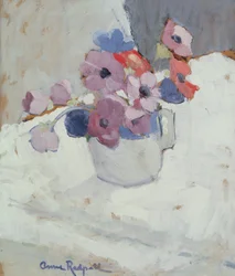 Anémonas, c.1940 (óleo sobre tabla)