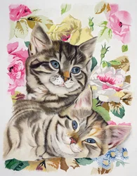 Dos gatitos