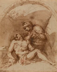 Carracci - r Piedad, RCIN 902169