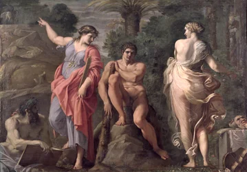 Hércules en la encrucijada, hacia 1596