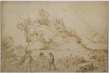 Paisaje y figuras