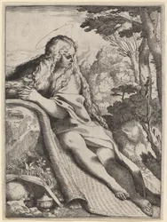 María Magdalena en el desierto