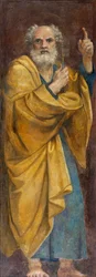San Pedro - Pintura de Annibale Carracci (Annibal Carrache