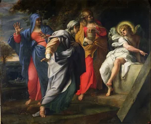 Las Santas Mujeres en la Tumba de Cristo, c.1597-8