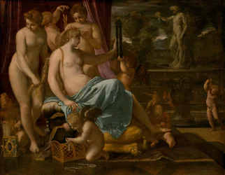 Venus adornada por las gracias