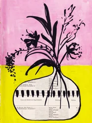 Una audaz melodía floral
