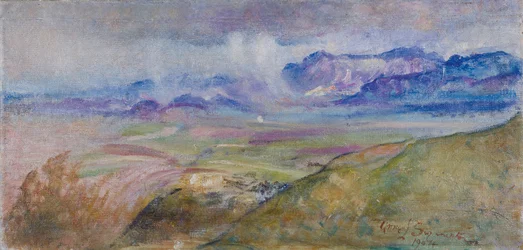 Nubes de lluvia, Monte Gennaro