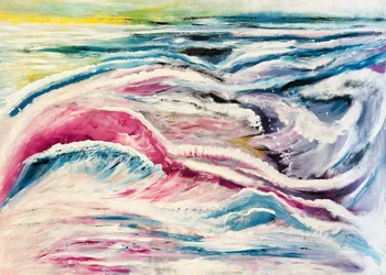 Olas oceánicas llenas de vida