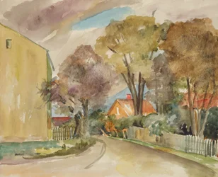 camino de otoño