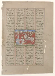 Iskander con filósofo y caballo