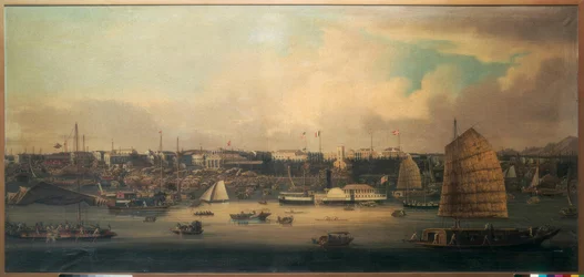 Vista de la ciudad de Shanghái